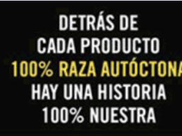 AXON COMUNICACION, FORO AGRO GANADERO, El logotipo 100 % Raza Autóctona pone en valor el origen y la calidad de 62 razas ganaderas españolas