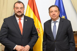 El ministro Planas y el presidente de Asturias abordan asuntos de interés agroalimentario para el Principado, luís planas