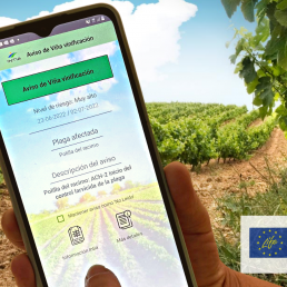 INTIA desarrolla la APP de la Estación de Avisos que personaliza las alertas de plagas por zonas y cultivos