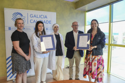 Los productos de las empresas Lácteos Ferrado Verde y Quesería Artesanal Ruta Xacobea cuentan ya con el certificado de Galicia Calidade