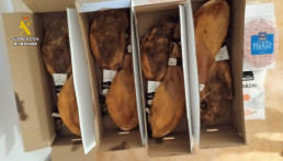 Detenido el presunto autor del hurto de jamones y otros productos de alimentación en Barbastro