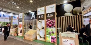 Aragón Alimentos Nobles exhibe sus productos hortofrutícolas en la Feria Fruit Logistica de Berlín