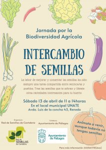 Renedo (Piélagos) acogerá este sábado una Jornada por la Biodiversidad Agrícola con un intercambio de semillas