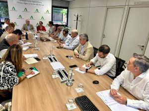 La Junta aborda la situación del cultivo del almendro en una reunión técnica con el sector de los frutos secos