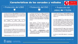 Ampliado el plazo de solicitud de ayudas para medidas de protección frente a ataques de fauna salvaje