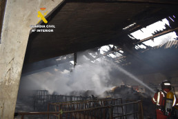 Detenido un hombre en Gijón (Asturias) por provocar un incendio en una explotación ganadera de León