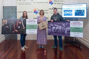 Una fotografía de un rebaño de ovejas gana un concurso sobre alimentación sostenible de la Diputación de Segovia