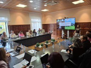 Una delegación europea analiza en Segovia el modelo español de gestión ambiental en granjas porcinas y avícolas