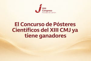 El Concurso de Pósteres Científicos del XIII CMJ ya tiene ganadores
