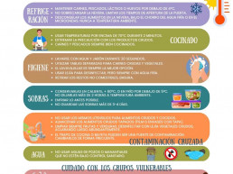 La seguridad alimentaria en verano