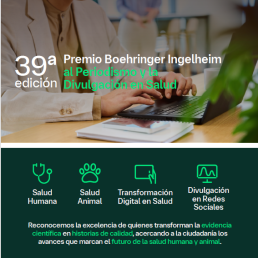 Últimos días para participar en la 39 ª edición del Premio Boehringer Ingelheim al Periodismo y Divulgación en Salud