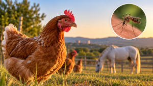 Se ha confirmado la reciente circulación del virus del Nilo Occidental en pollos centinela de Alfarràs